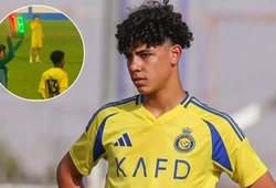 Con trai Ronaldo gây xôn xao ở Saudi Arabia: Nhận thẻ phạt sau khi thay người