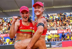 Nhà vô địch bóng chuyền bãi biển Olympic gục ngã trong trận chung kết Pro Beach Tour