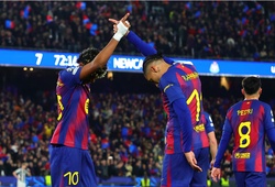 Barcelona vùi dập Newcastle bằng cơn mưa bàn thắng và lọt vào tứ kết Champions League
