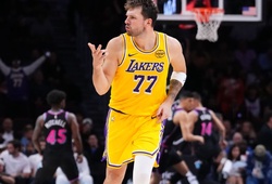 Luka Doncic ghi 60 điểm lịch sử, kéo dài chuỗi thắng của Los Angeles Lakers lên con số 8