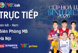 Link trực tiếp cúp bóng chuyền Hoa Lư hôm nay: Biên Phòng MB vs Hà Nội
