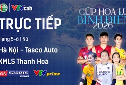 Link trực tiếp cúp bóng chuyền Hoa Lư hôm nay: Hà Nội Tasco Auto vs XMLS Thanh Hoá