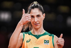 Huyền thoại bóng chuyền Brazil - Carol Gattaz giã từ sự nghiệp ở tuổi 44