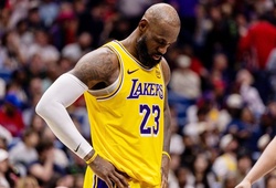 Cột mốc tồi tệ: LeBron James "tịt ngòi" suốt hai hiệp, điều chưa từng thấy từ năm 2010