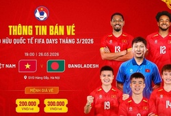 VFF mở thêm kênh bán vé trực tiếp trận Việt Nam vs Bangladesh