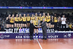 VakıfBank Giành chức vô địch Kupa Voley với chiến thắng 3-1 trước Eczacıbaşı Dynavit