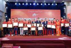 Tôn vinh VĐV, HLV tại gala Kỷ niệm 80 năm ngành Thể dục thể thao Việt Nam