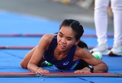 Ngọc Hoa tạo cảm xúc mạnh với hình ảnh bò về đích ở Tiền Phong Marathon 2026