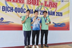 “Một mình một ngựa” về đích: Quang Thuấn phá sâu kỷ lục QG ở bơi VĐQG bể 25m