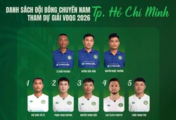 TP.HCM chốt đội hình 14 VĐV, sẵn sàng trở lại sân chơi bóng chuyền VĐQG 2026