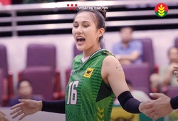 ĐKVĐ VTV Bình Điền Long An thị uy sức mạnh ngày ra quân giải bóng chuyền VĐQG