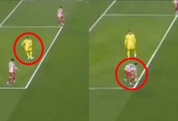 HLV Flick của Barcelona bức xúc vì hậu vệ Atletico không bị thẻ đỏ và chịu phạt đền