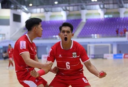 Futsal Indonesia thắng kịch tính Australia để chiếm ngôi đầu bảng