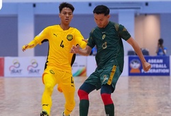 Futsal Malaysia chia tay giải Đông Nam Á bằng chiến thắng chật vật trước Brunei