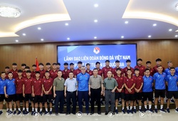 Chủ tịch VFF Trần Quốc Tuấn: U17 Việt Nam phải bản lĩnh trước áp lực tại Indonesia