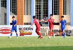 Tứ kết U15 Quốc gia: Tây Ninh hạ gục ĐKVĐ PVF, SLNA thắng trận mưa bàn thắng