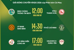 Lịch thi đấu giải bóng chuyền VĐQG 11/4: Tâm điểm trận mở màn