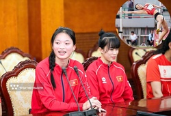 HCV nhảy cao nữ SEA Games Bùi Thị Kim Anh tranh tài ở Đại hội Thể thao bãi biển châu Á