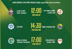 Lịch thi đấu bóng chuyền VĐQG 2026 ngày 13/4: Tâm điểm đại chiến đương kim vô địch