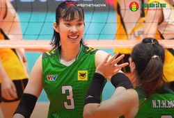 Thanh Thuý trở lại, VTV Bình Điền Long An đại thắng LP Bank ninh Bình