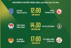 Lịch thi đấu giải bóng chuyền VĐQG ngày 14/4: Tâm điểm “chung kết sớm” nội dung nam