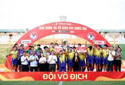 Bàn thắng phút 80 định đoạt ngôi vương, U15 Hà Nội I lần đầu vô địch quốc gia