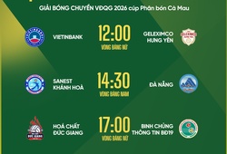 Lịch thi đấu giải bón chuyền VĐQG 2026 ngày 15/4: Tâm điểm HCĐG vs BCTT