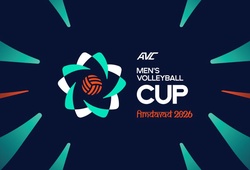 Kết quả bốc thăm AVC Men’s Cup 2026