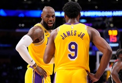 Cảm xúc vỡ òa của LeBron James sau khoảnh khắc lịch sử cùng Bronny tại NBA Playoffs