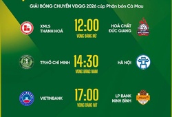 Lịch thi đấu giải bóng chuyền VĐQG 2026 ngày 19/4: Tâm điểm 2 trận quyết định top 4