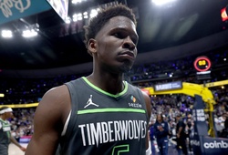 Rõ ràng không đạt 100% thể lực, Anthony Edwards chật vật cày ải 38 phút trước Nuggets