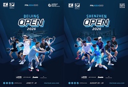 PPA Tour Asia mở rộng tại Trung Quốc, bổ sung hai giải đấu mới vào lịch thi đấu 2026