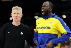 Cười đùa sau chiến thắng kịch tính, HLV Steve Kerr cảm ơn Adam Silver vì đã tạo ra Vòng Play-In