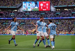 Man City ngược dòng trong 5 phút để vào chung kết FA Cup lần thứ tư liên tiếp