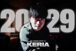 Keria gia hạn hợp đồng với T1 đến năm 2029: Hành trình vẫn tiếp tục