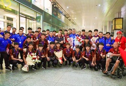U17 Việt Nam rạng rỡ ngày trở về, sẵn sàng chinh phục VCK châu Á 2026