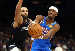 Bùng nổ tại NBA Playoffs: OKC Thunder nối dài chuỗi thành tích hoàn hảo với màn "quét sạch" Suns