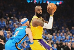Bùng nổ tại hiệp 1 trước Thunder, LeBron James thiết lập cột mốc vĩ đại mới tại NBA Playoffs