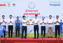 Khai màn ngày hội bóng đá của công nhân, viên chức Việt Nam