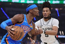 Shai Gilgeous-Alexander tỏa sáng, OKC Thunder cân bằng tỷ số 1-1 series chung kết miền Tây NBA