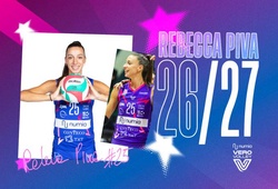 Chủ công Rebecca Piva tiếp tục gắn bó với Milano đến năm 2027