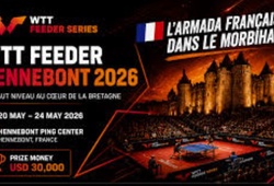 Lịch thi đấu bóng bàn hôm nay 24/5: Chung kết đôi WTT Contender Lagos