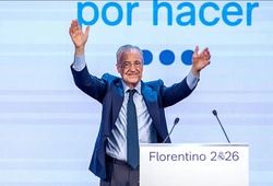 Florentino Perez tái đắc cử chủ tịch Real Madrid nhưng lập tức "bẽ mặt" vụ Olise