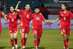 Tuyển nữ Việt Nam tiếp tục dẫn đầu Đông Nam Á trên bảng xếp hạng FIFA