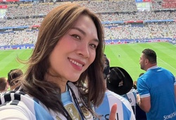 Mỹ Tâm gây sốt khi xuất hiện ở trận đấu Messi lập kỷ lục ghi bàn World Cup