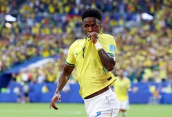 Vinicius phá kỷ lục ghi bàn của Brazil ở World Cup sau 24 năm