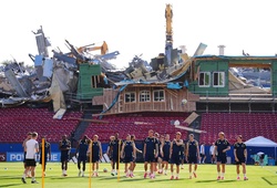 Sốc với cảnh đổ nát tại sân tập của tuyển Thụy Điển ở World Cup 2026