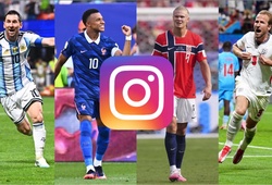 Cầu thủ bị loại bất ngờ “vượt” cả Messi, Ronaldo hay Haaland trên Instagram