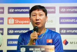 HLV Kim Sang Sik: "Tôi muốn mang sự tự tin này vào trận gặp Singapore"