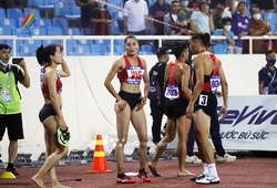 Phá kỷ lục SEA Games, đội chạy 4x400m nam nữ Việt Nam vẫn tuột HCV
